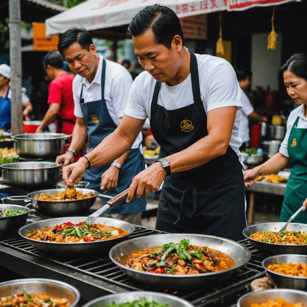 Où participer à des ateliers de cuisine de rue en Thaïlande?