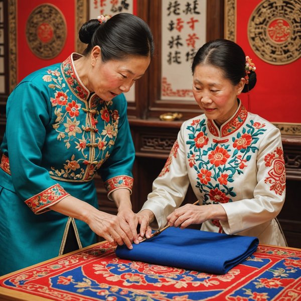Quelles croisières permettent de découvrir les techniques de broderie traditionnelle en Chine?