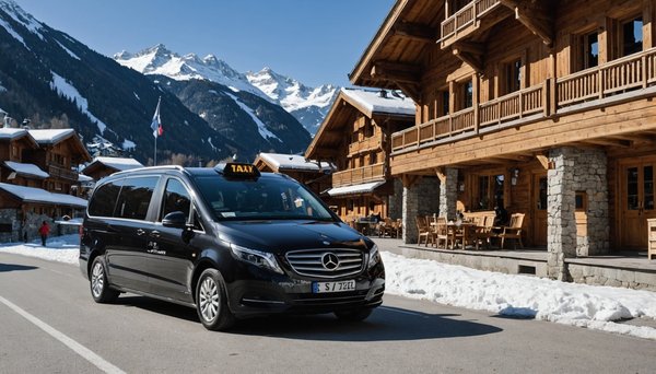 Taxi genève courchevel : transfert rapide et confort assuré
